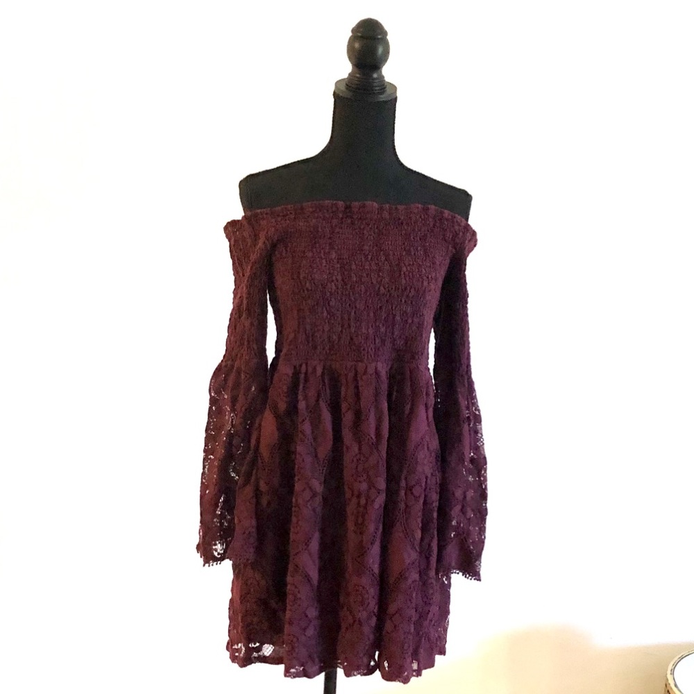 Off the shoulder dress